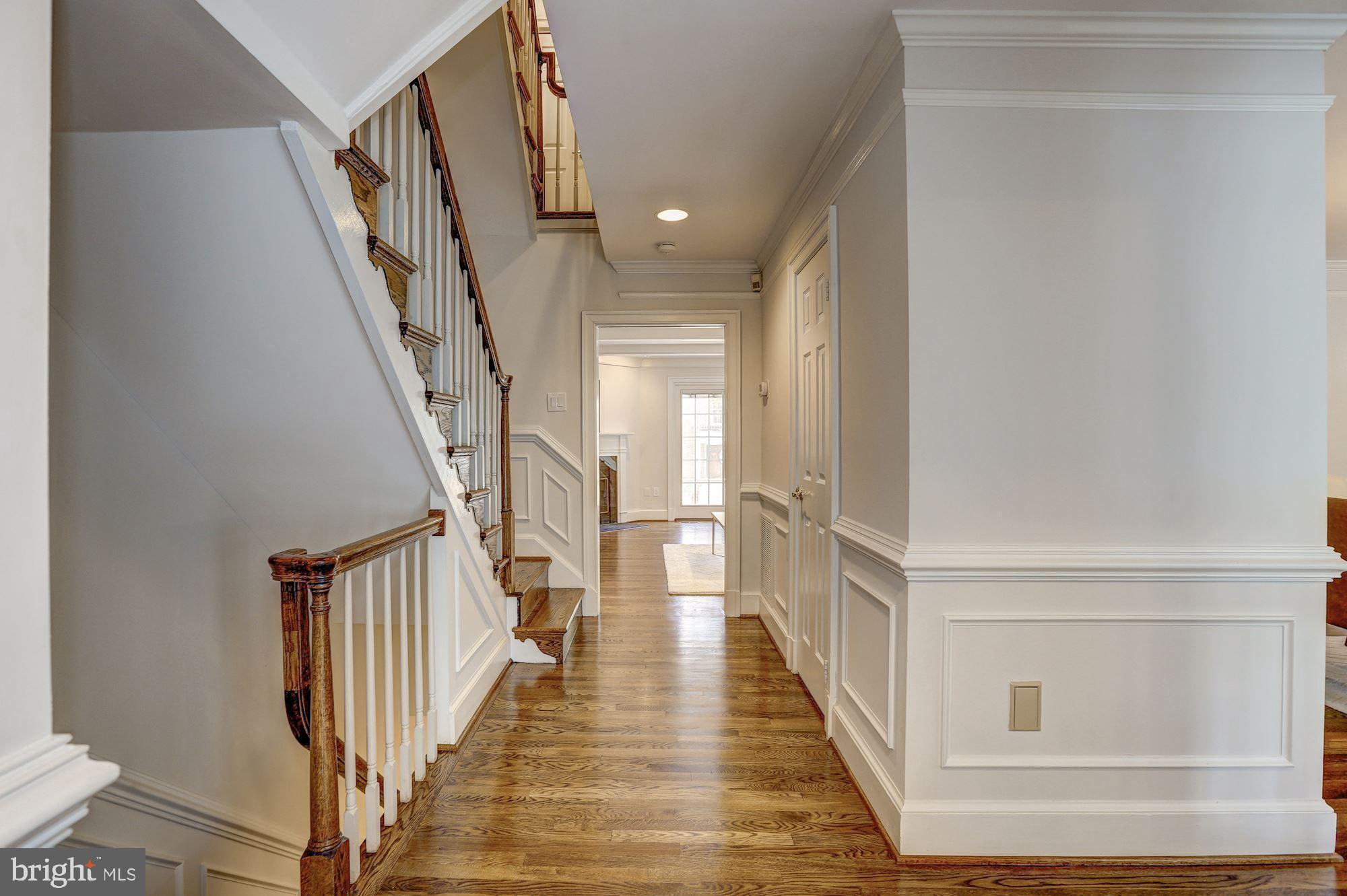 8316 Rising Ridge Way Bethesda, MD 20817 - Photo 4 of 45 Sunlit Entry with Refinished Harwood Floors