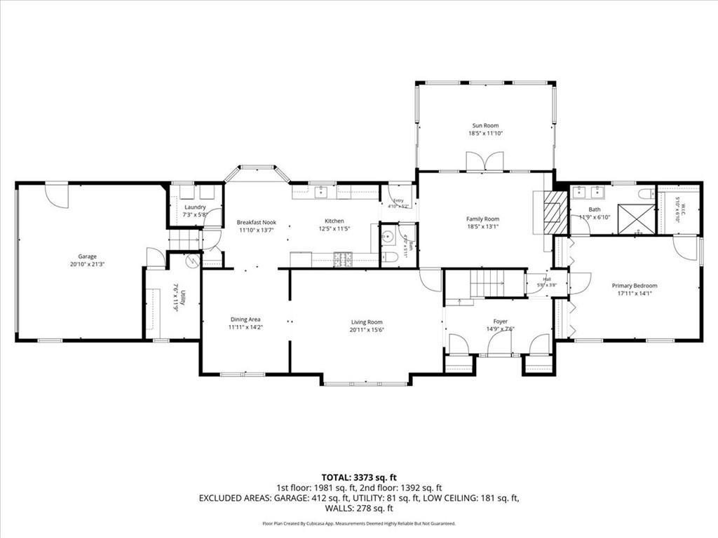264 Bellemont Drive Southwest Rome, GA 30165 - Photo 34 of 37 a picture of floor plan