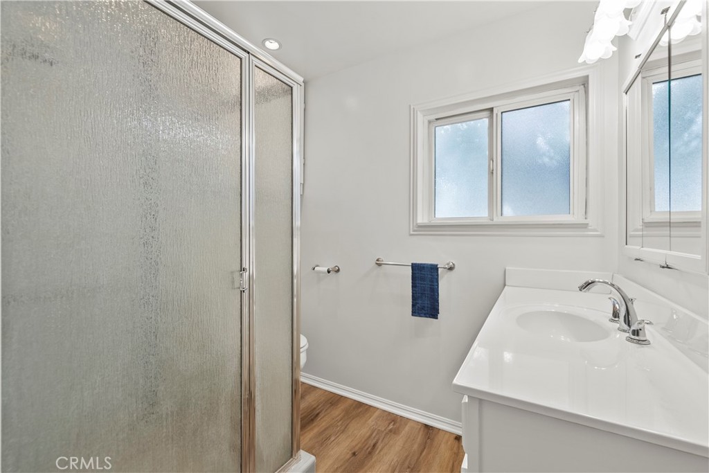 3318 Prospect Avenue La Crescenta, CA 91214 - Photo 28 of 42 a bathroom with a sink and mirror