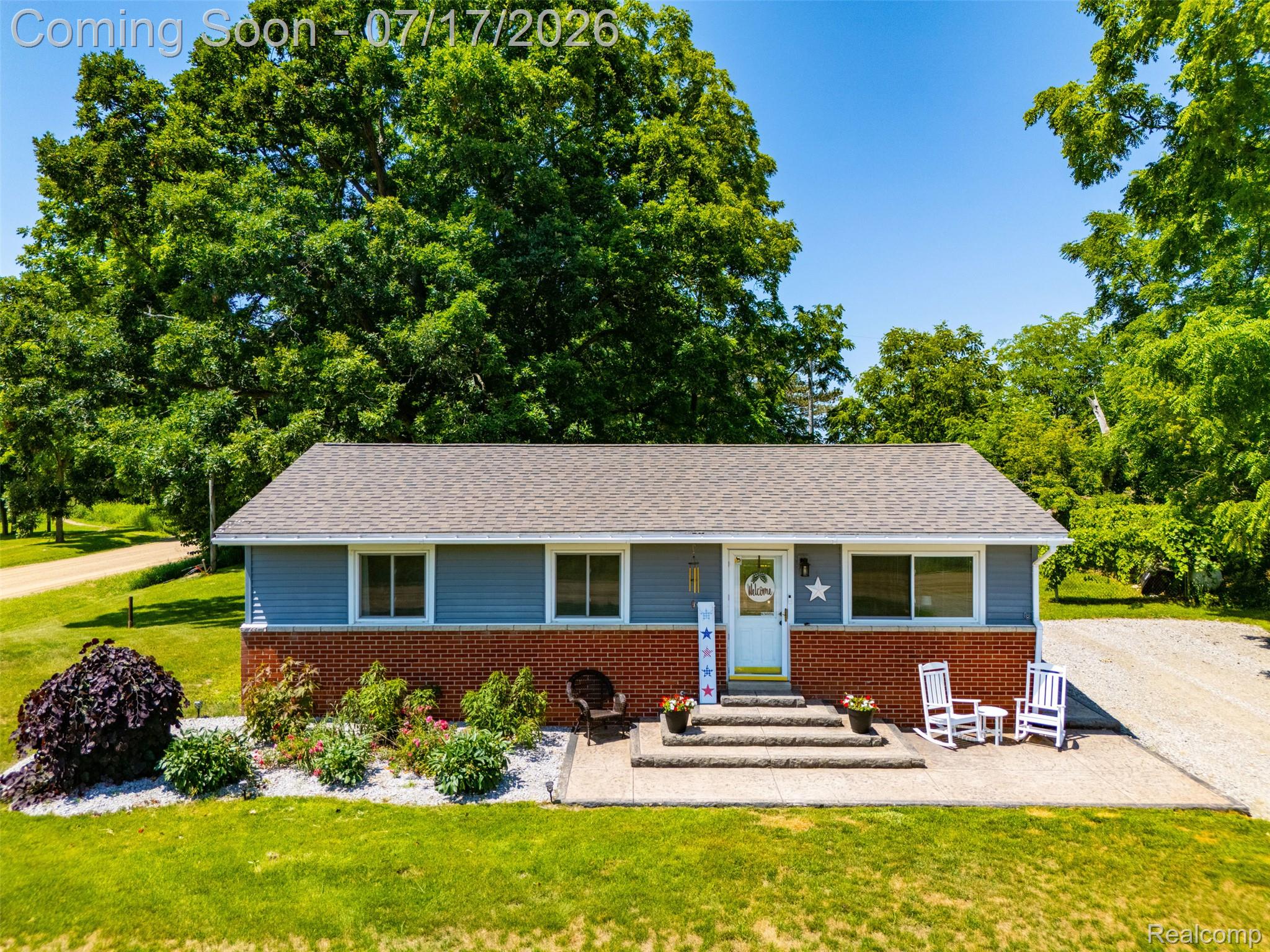13514 Bird Road Byron, MI 48418 - Photo 23 of 35 drone-2.jpg