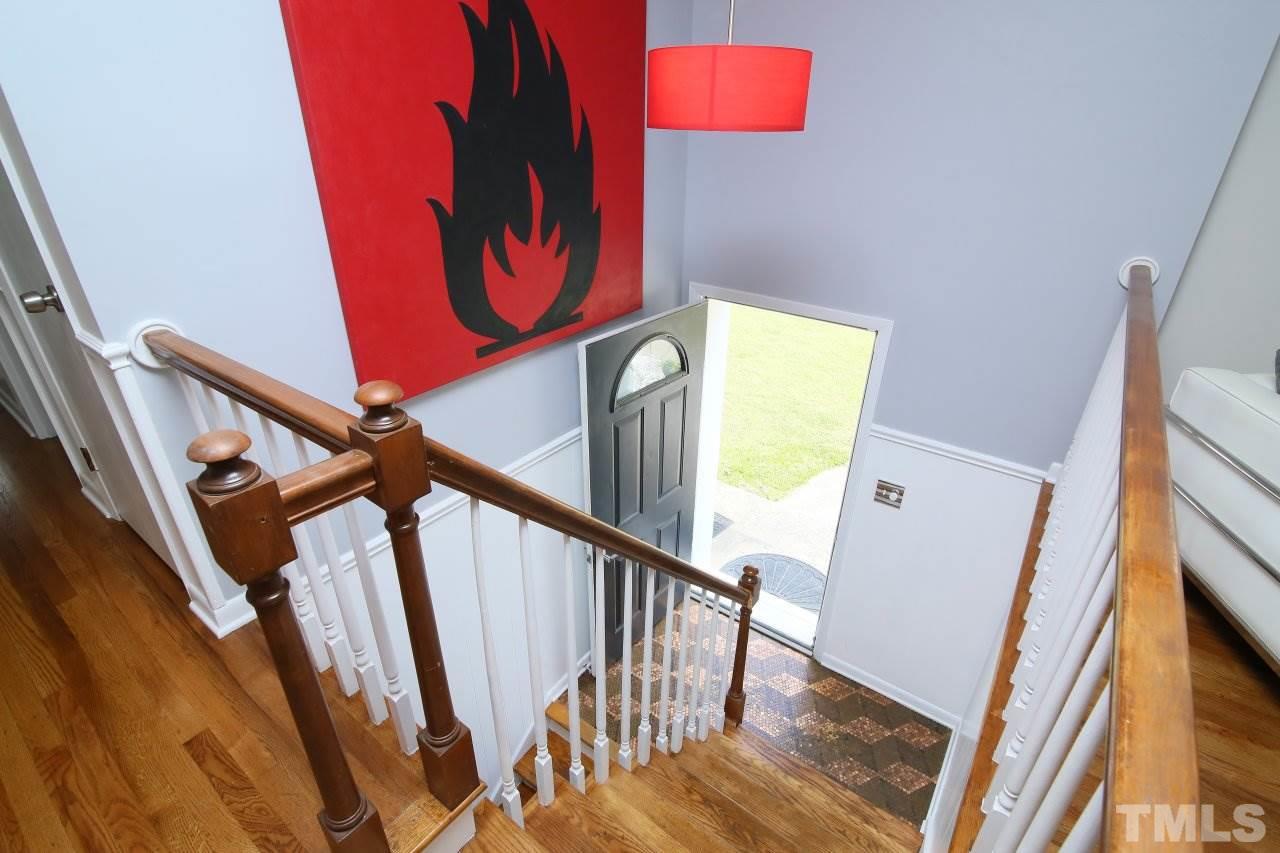 1501 Westchester Road Raleigh, NC 27610 - Photo 5 of 25 a view of stairs