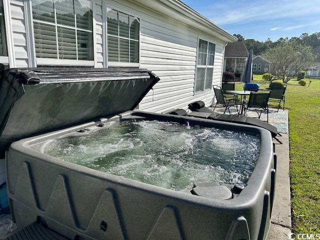 232 Marbella Drive Murrells Inlet, SC 29576 - Photo 24 of 40 Exterior space with a hot tub
