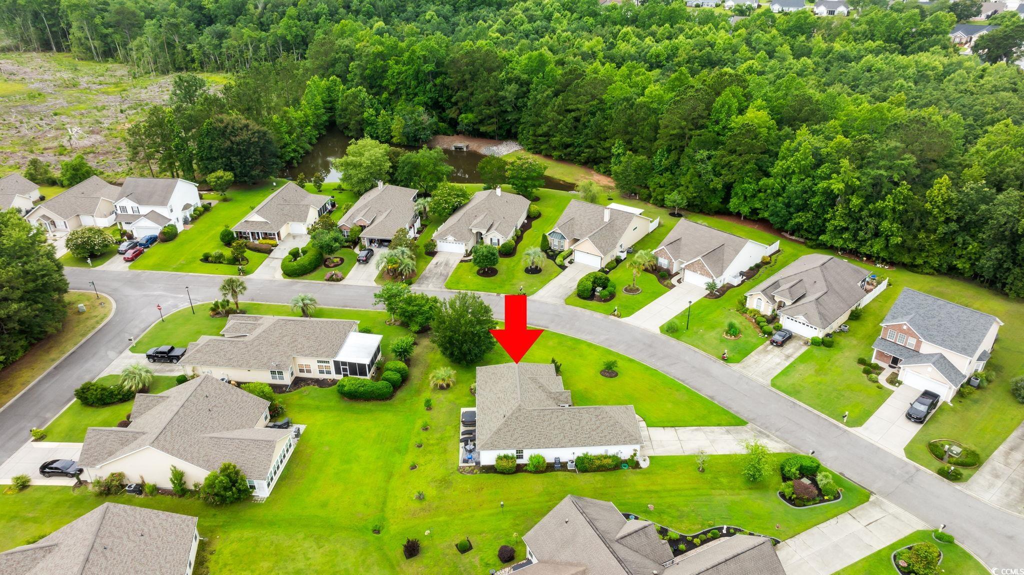 232 Marbella Drive Murrells Inlet, SC 29576 - Photo 26 of 40 Aerial view of residential area