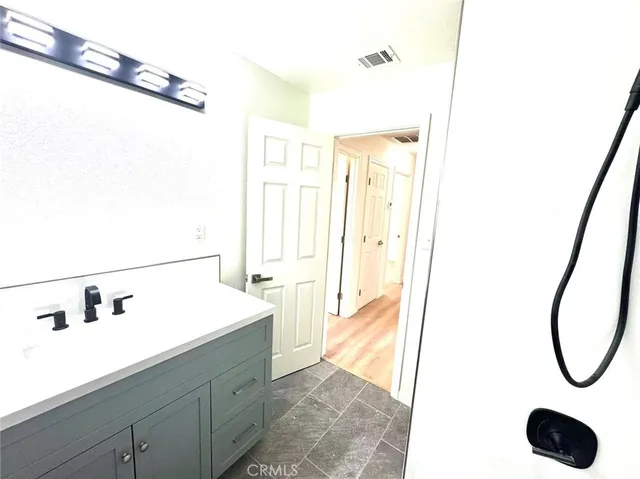 a view of a house with a patio