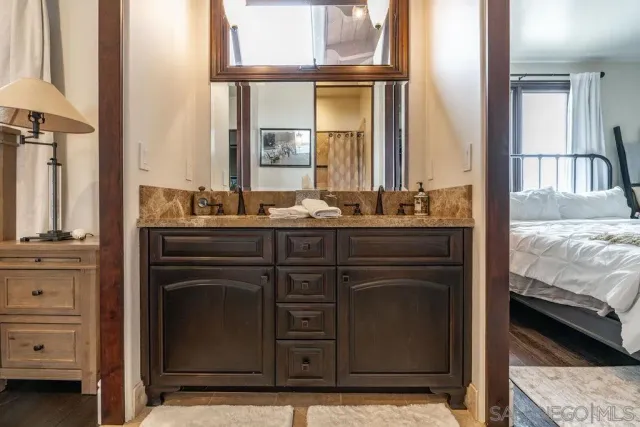 a view of city from a balcony