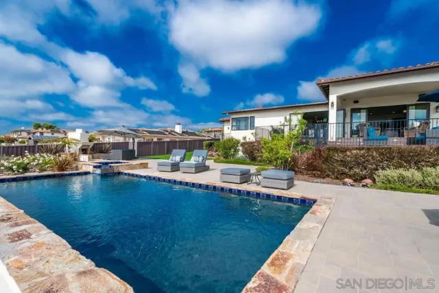 a view of a terrace with sitting area