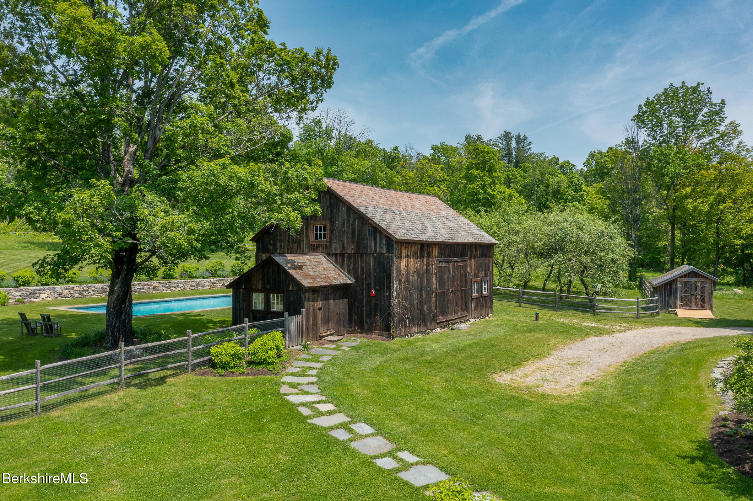 1015 Sisson Hill Road New Marlborough, MA 01230 - Photo 62 of 70 POOL AND BARN
