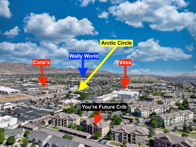 107 Jordan Ridge Boulevard, Unit 508 Saratoga Springs, UT 84045 - Photo 2 of 18 You no longer have an excuse not to work out. Vasa is 3 ft away. But so is Cane's and Arctic Circle...