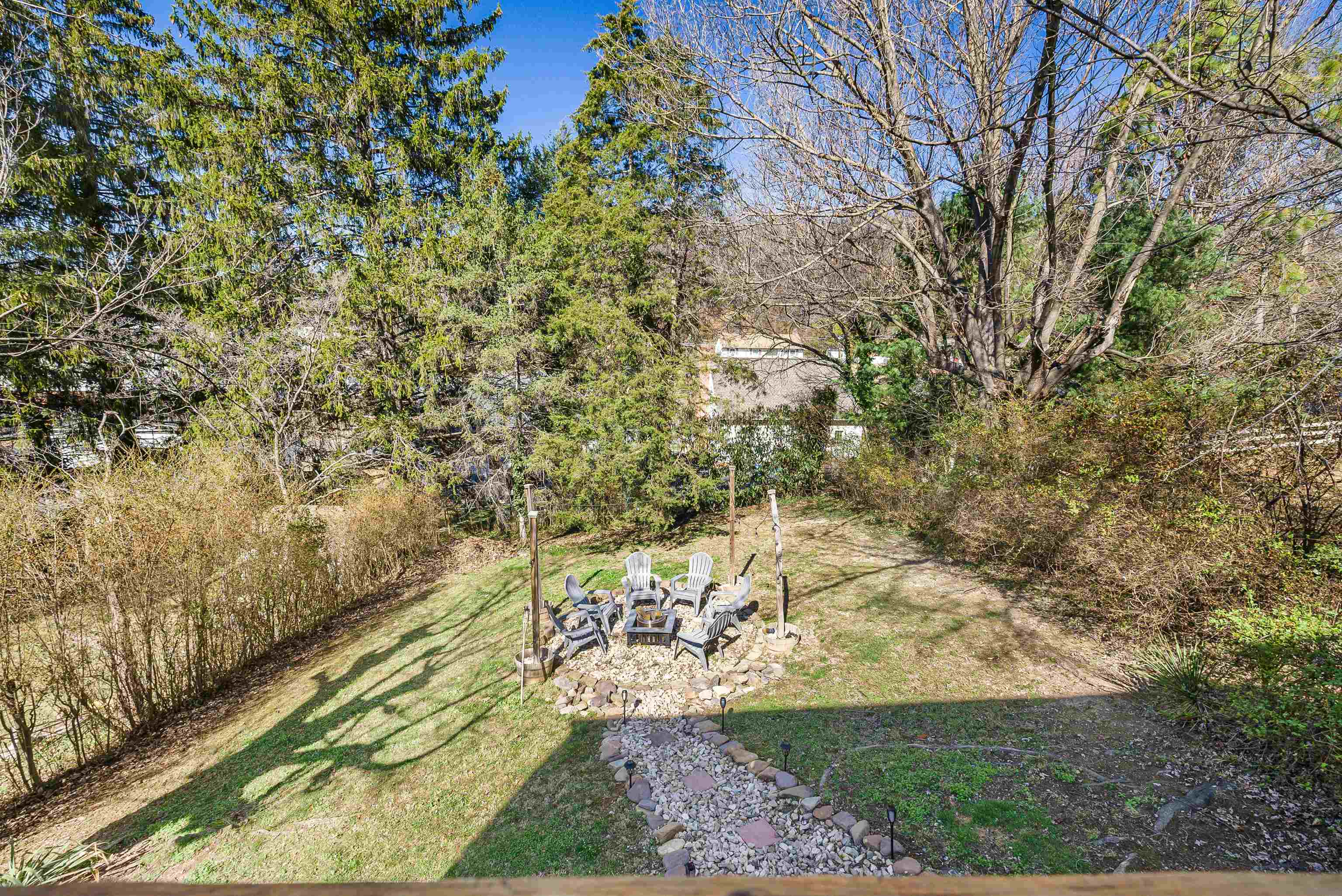 806 Randolph Street Staunton, VA 24401 - Photo 23 of 25 a view of a yard with an outdoor space