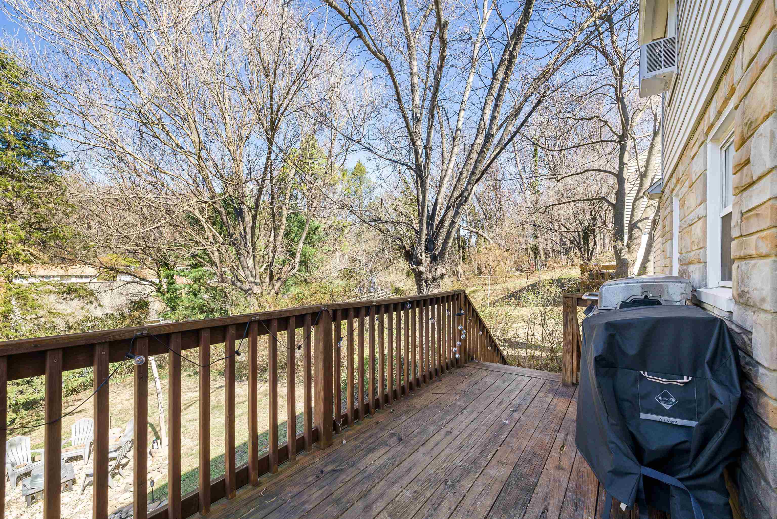 806 Randolph Street Staunton, VA 24401 - Photo 24 of 25 a view of balcony with wooden floor and outdoor seating