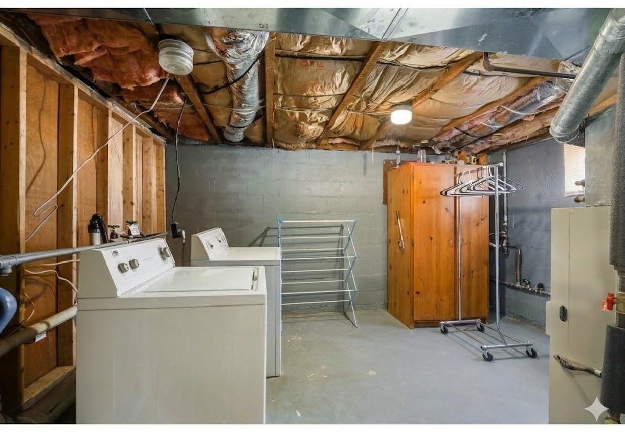 806 Randolph Street Staunton, VA 24401 - Photo 25 of 25 a utility room with dryer and washer