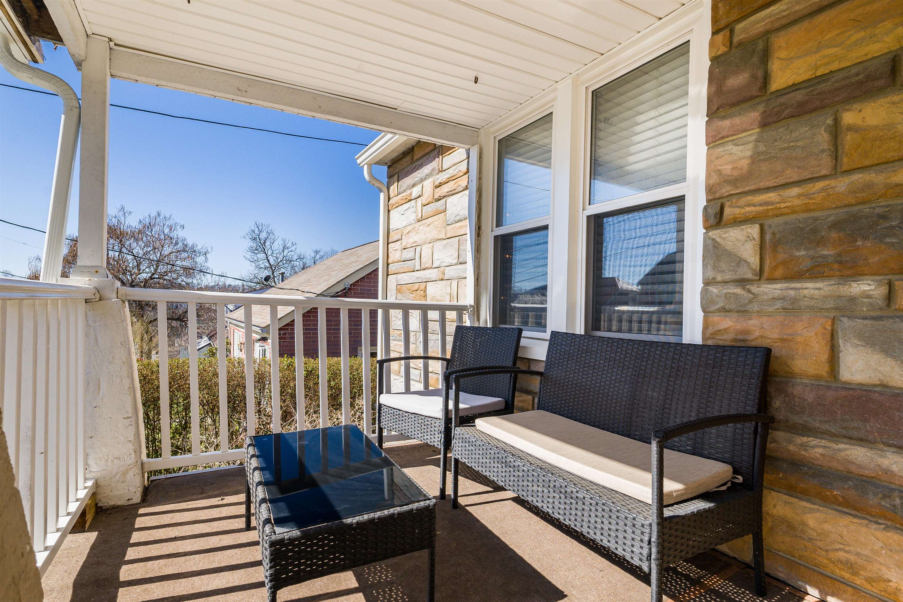 806 Randolph Street Staunton, VA 24401 - Photo 3 of 25 a building outdoor space with patio furniture