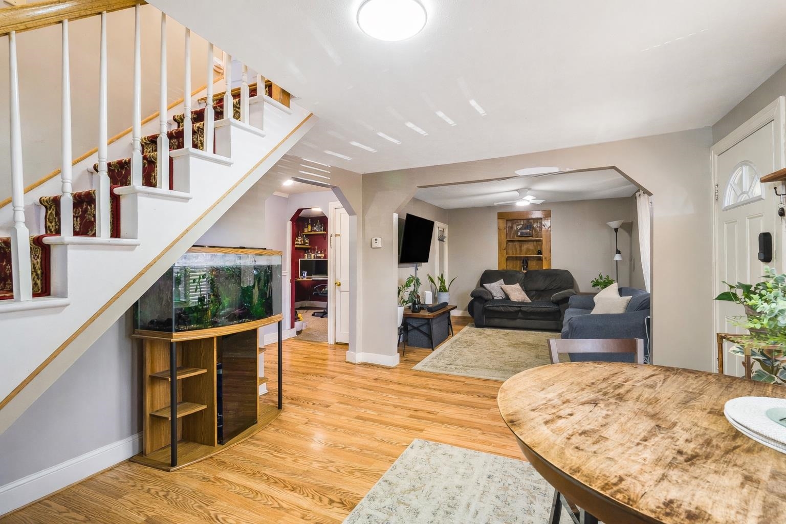 806 Randolph Street Staunton, VA 24401 - Photo 5 of 25 a living room with furniture windows and wooden floor