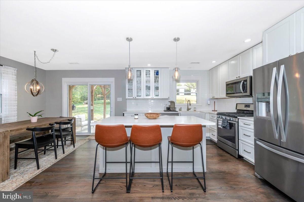 2710 Monument Road Myersville, MD 21773 - Photo 18 of 79 Modern kitchen with sleek design and light.