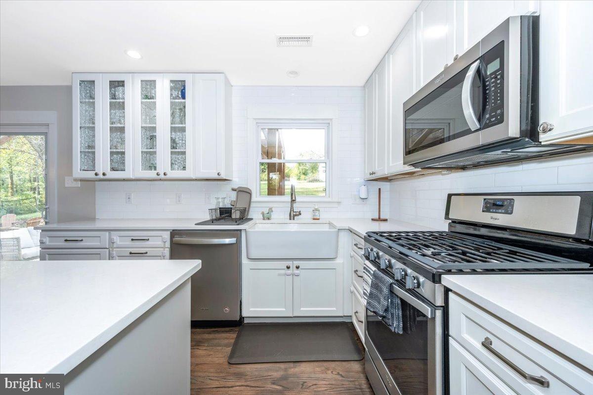 2710 Monument Road Myersville, MD 21773 - Photo 23 of 79 Modern kitchen with sleek finishes and light.