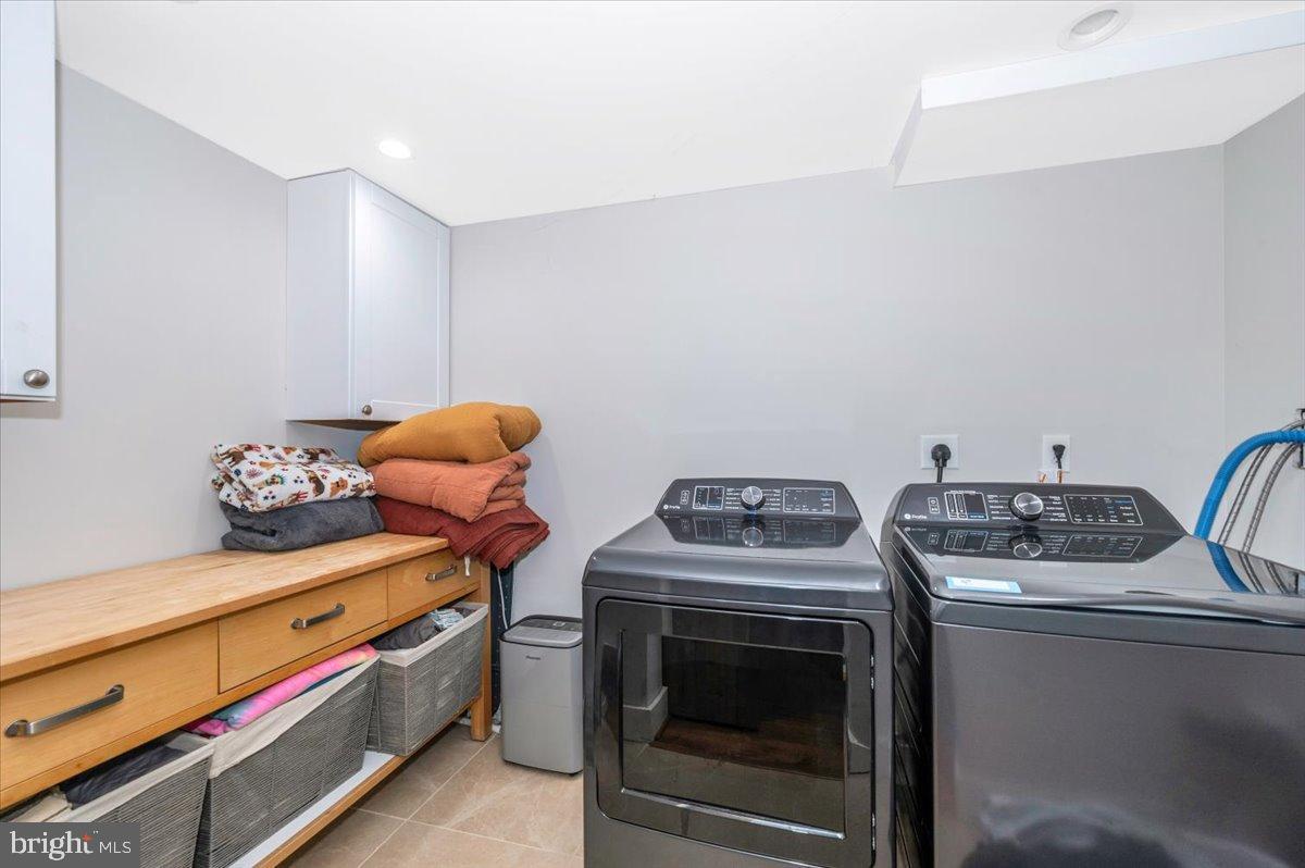 2710 Monument Road Myersville, MD 21773 - Photo 44 of 79 Modern laundry room with sleek appliances.