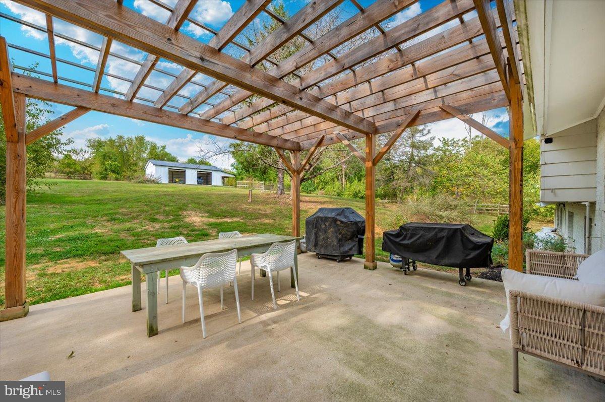 2710 Monument Road Myersville, MD 21773 - Photo 47 of 79 Charming outdoor patio with scenic views.