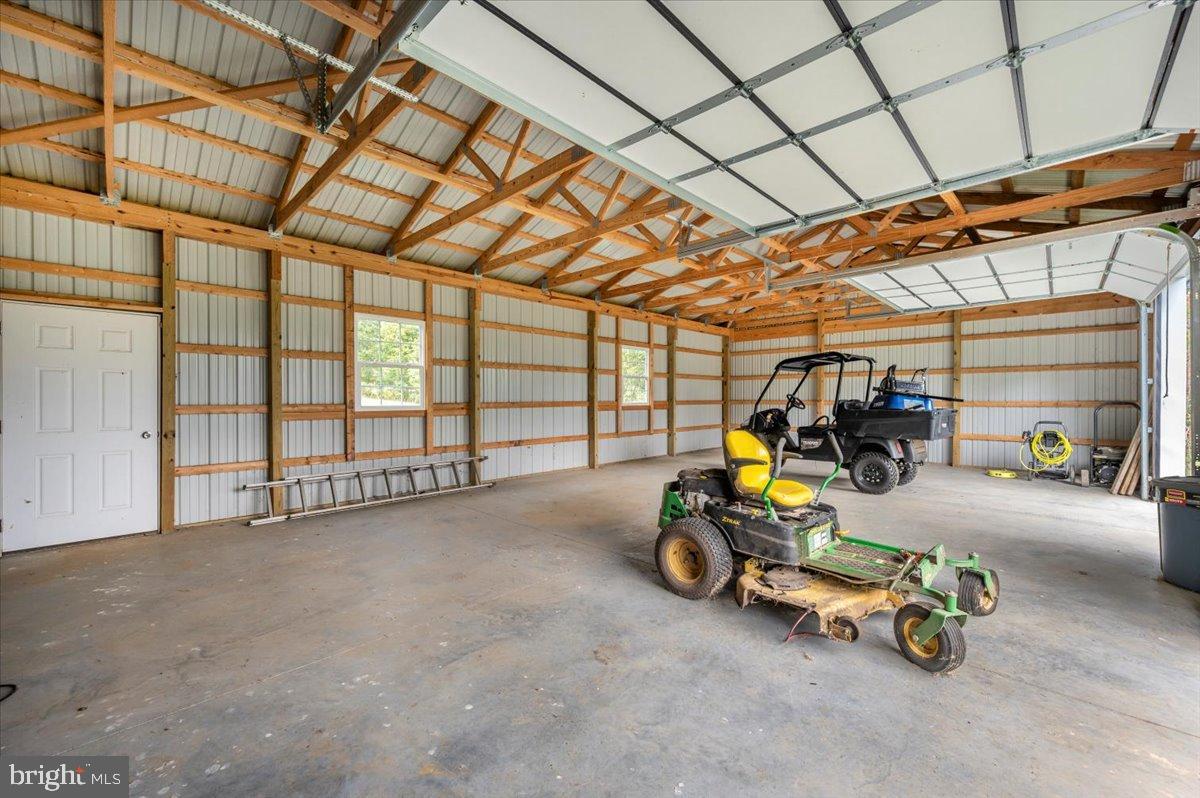 2710 Monument Road Myersville, MD 21773 - Photo 60 of 79 Spacious garage with rustic charm.