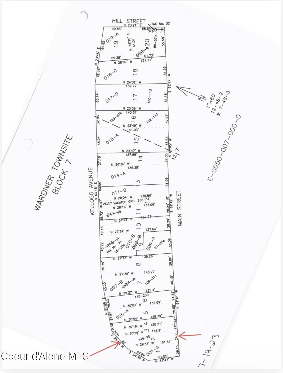 652 Main Street Wardner, ID 83837 - Photo 3 of 5 Plat Map