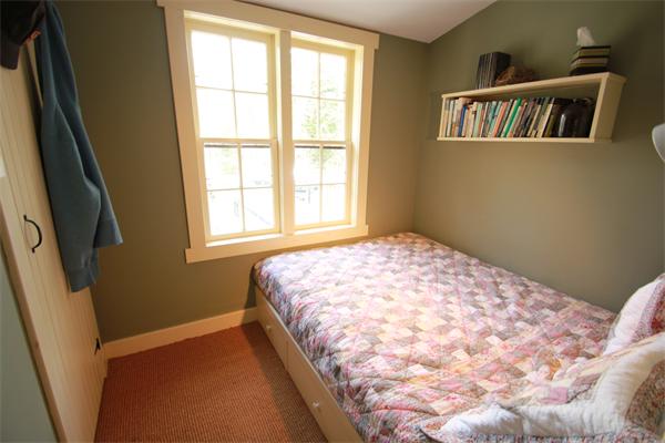 74 Ranney Corner Road Ashfield, MA 01330 - Photo 11 of 24 a bedroom with a bed and window