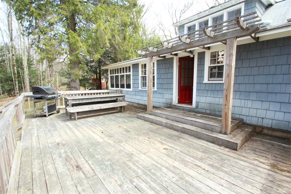 74 Ranney Corner Road Ashfield, MA 01330 - Photo 17 of 24 a view of a house with a roof deck