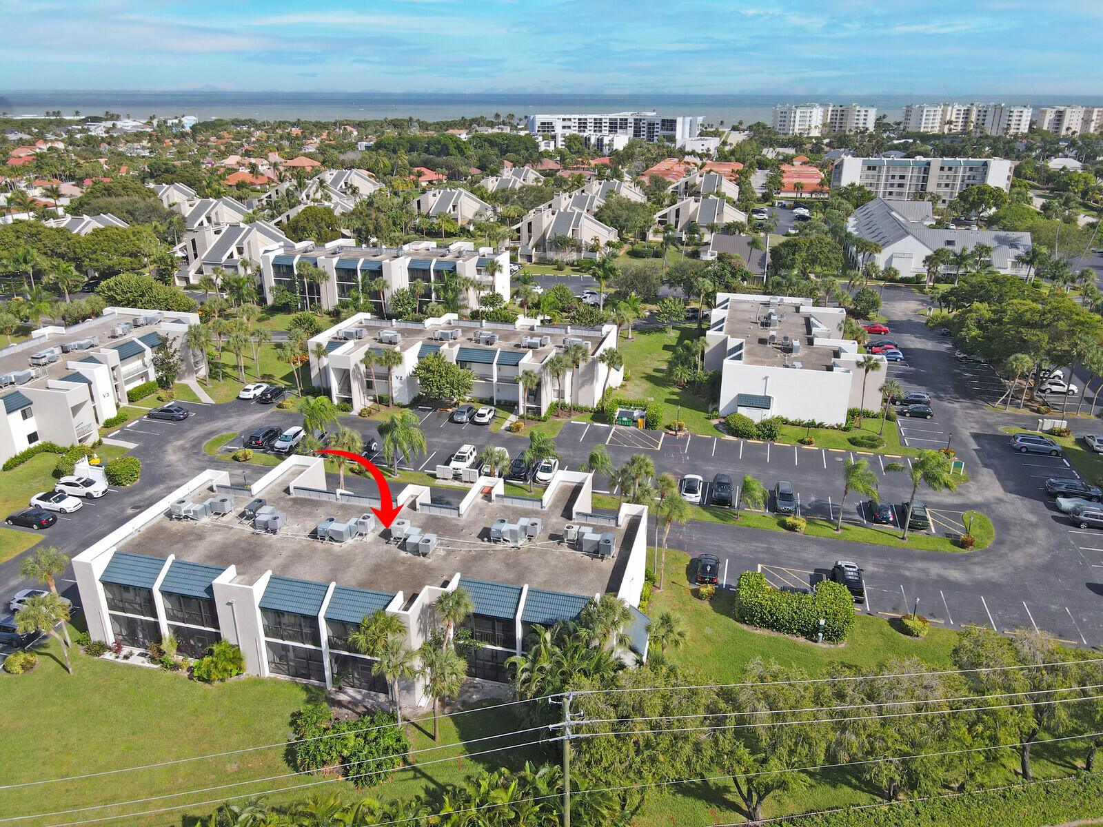 1605 Highway 1, Unit 202V5 Jupiter, FL 33477 - Photo 26 of 26 an aerial view of a house with a garden