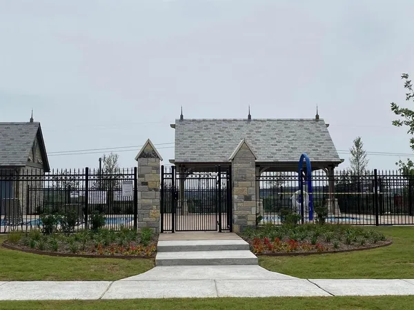 a view of a house and outdoor space