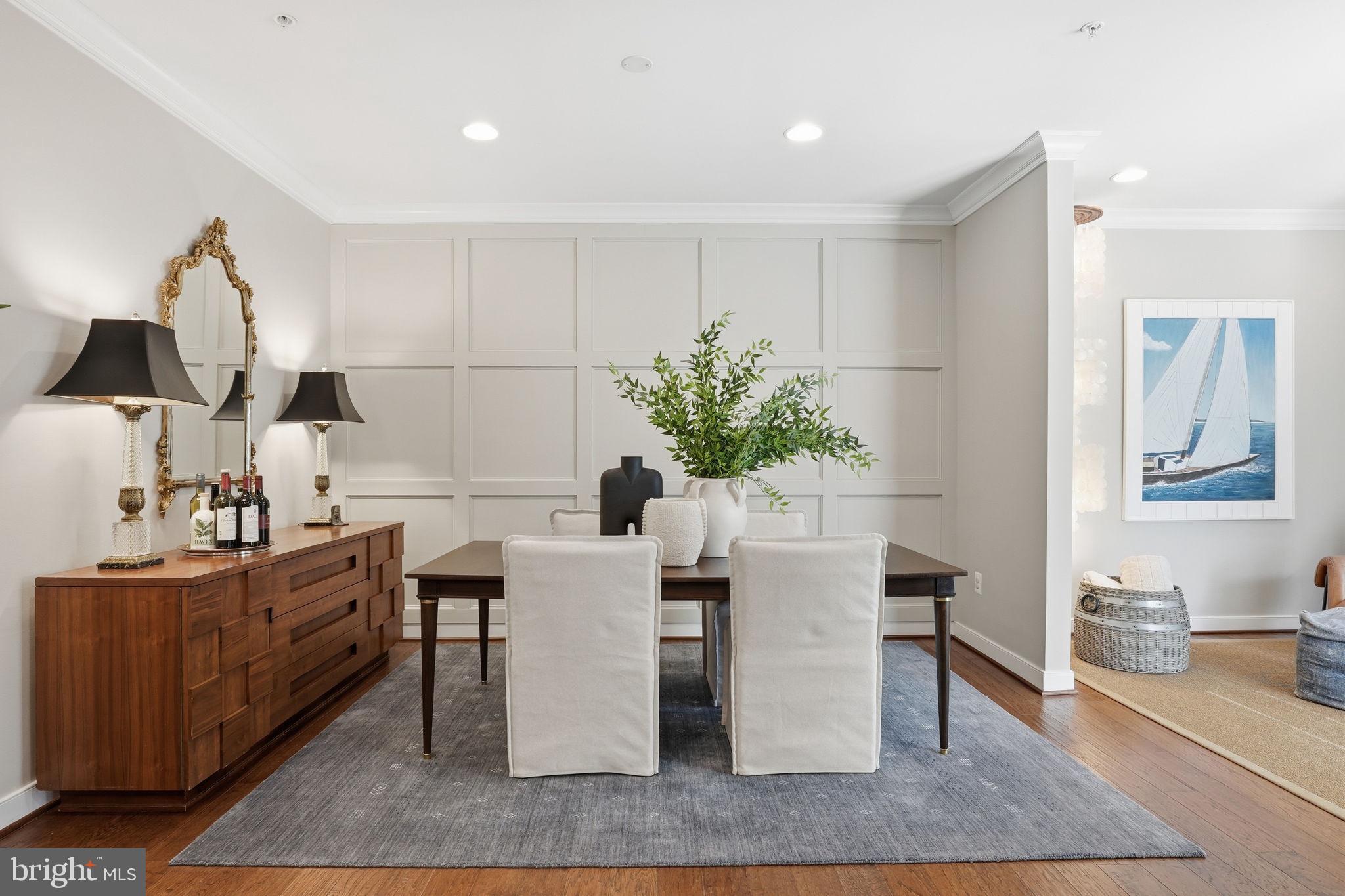 126 Admirals Ridge Drive Arnold, MD 21012 - Photo 11 of 58 a dining room with furniture and wooden floor