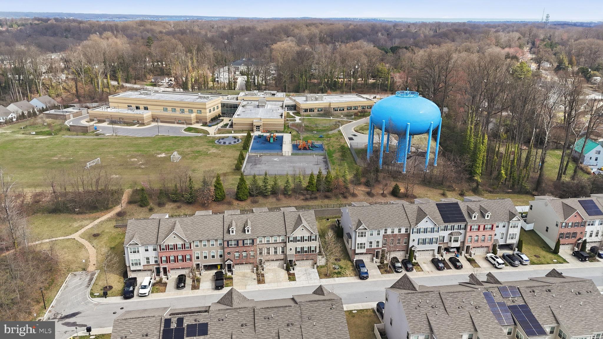 126 Admirals Ridge Drive Arnold, MD 21012 - Photo 46 of 58 a view of a city with mountains in the background