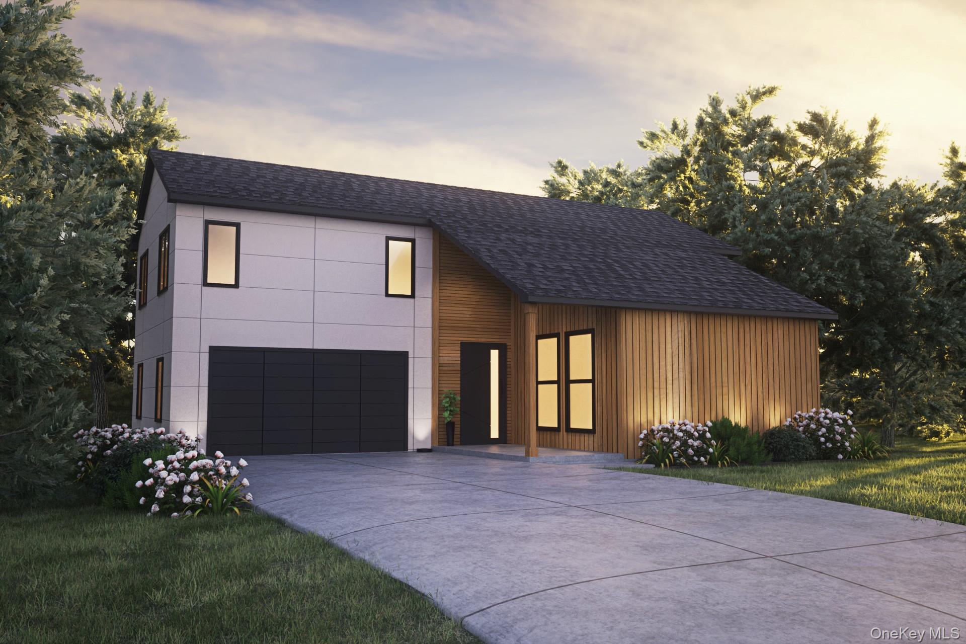 36 Merritts Island Road Pine Island, NY 10969 - Photo 2 of 3 a front view of a house with a garden