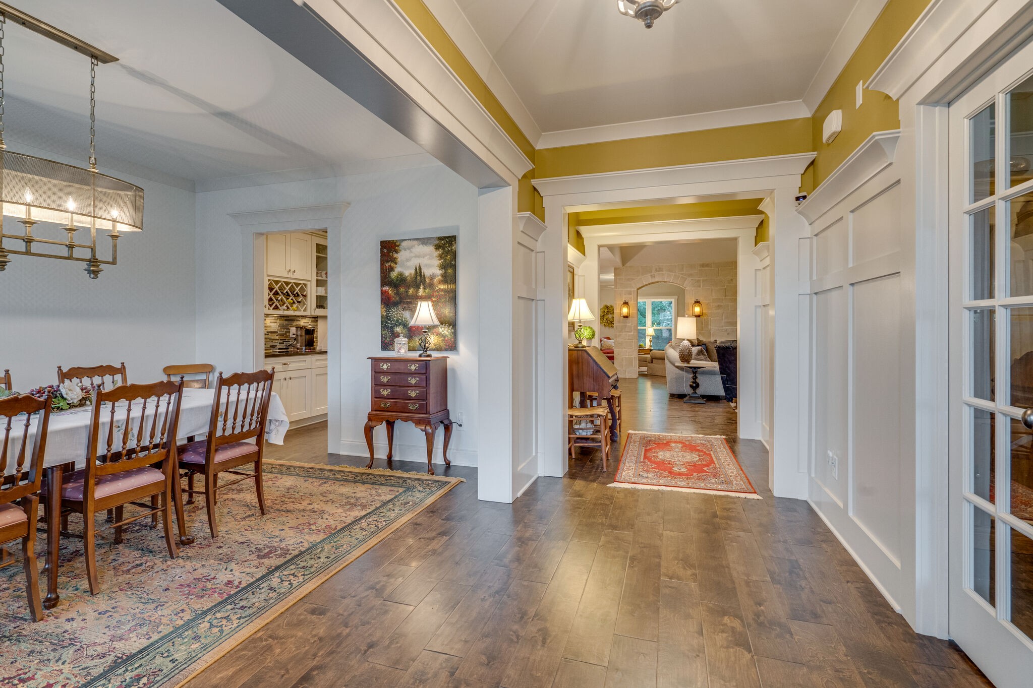 2218 Dunblane Lane Franklin, TN 37069 - Photo 4 of 23 a view of a livingroom with furniture wooden floor and windows
