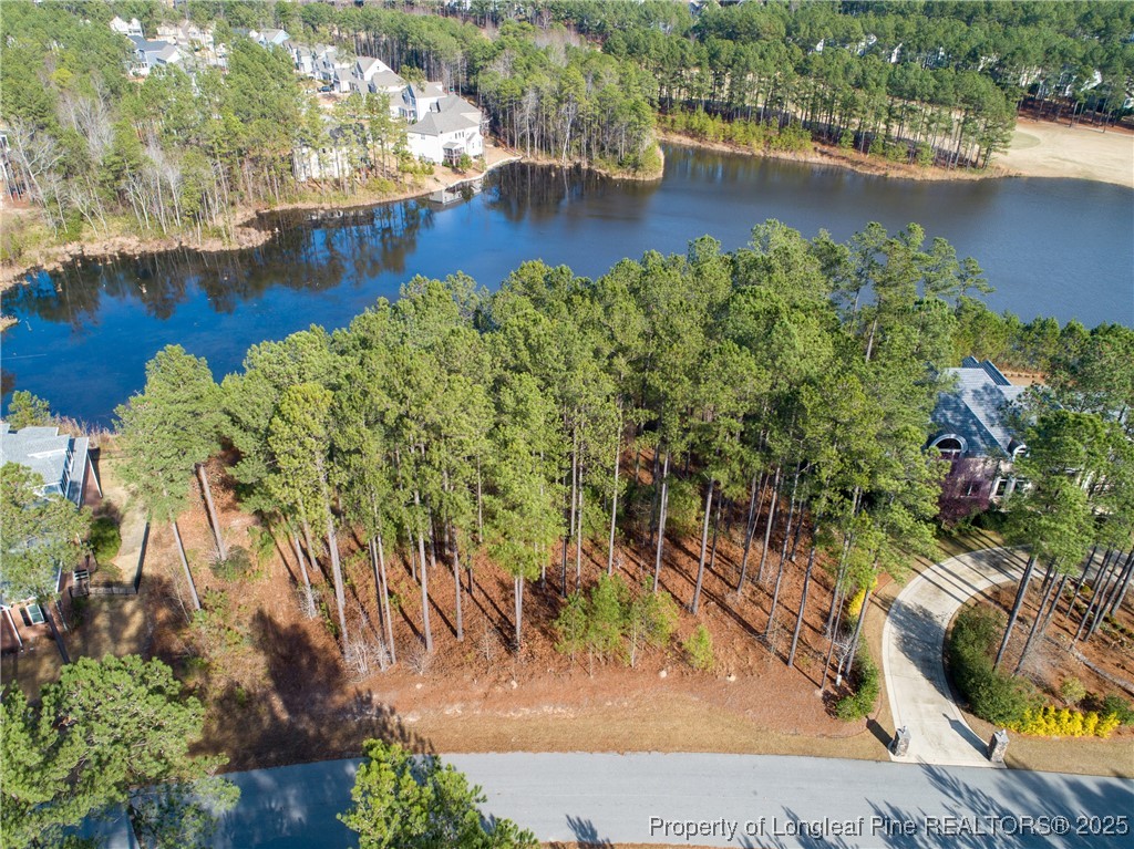 102 Broadlake Lane Spring Lake, NC 28390 - Photo 11 of 12 a view of a lake with a mountain in the background