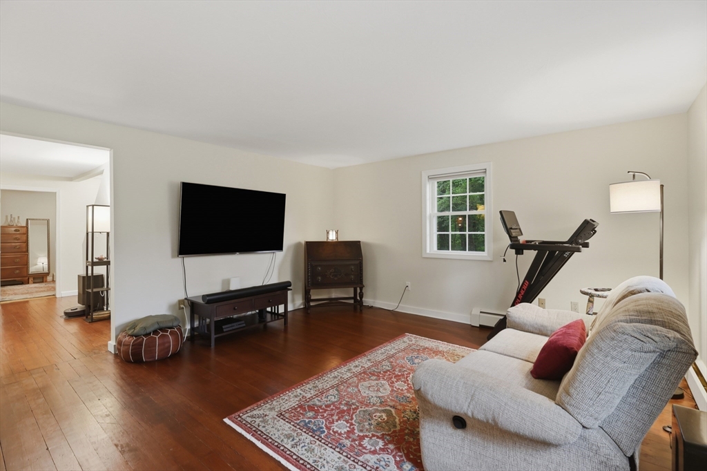 60 Petersham Road Phillipston, MA 01331 - Photo 8 of 33 a living room with furniture and a flat screen tv