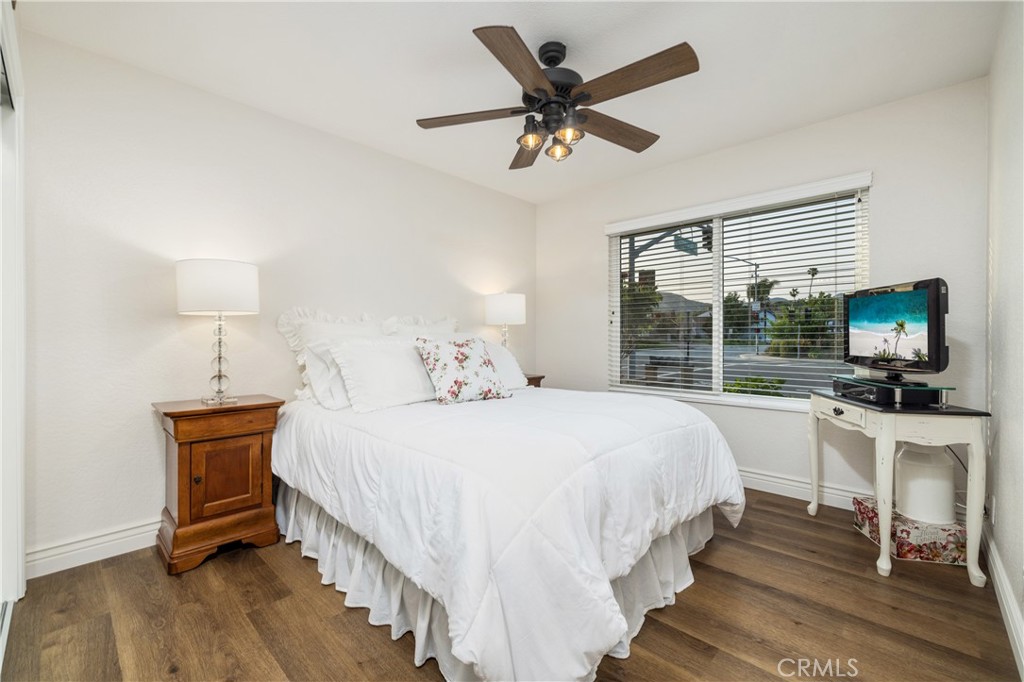 2126 Baseline Road La Verne, CA 91750 - Photo 23 of 39 a bedroom with a bed and a flat screen tv