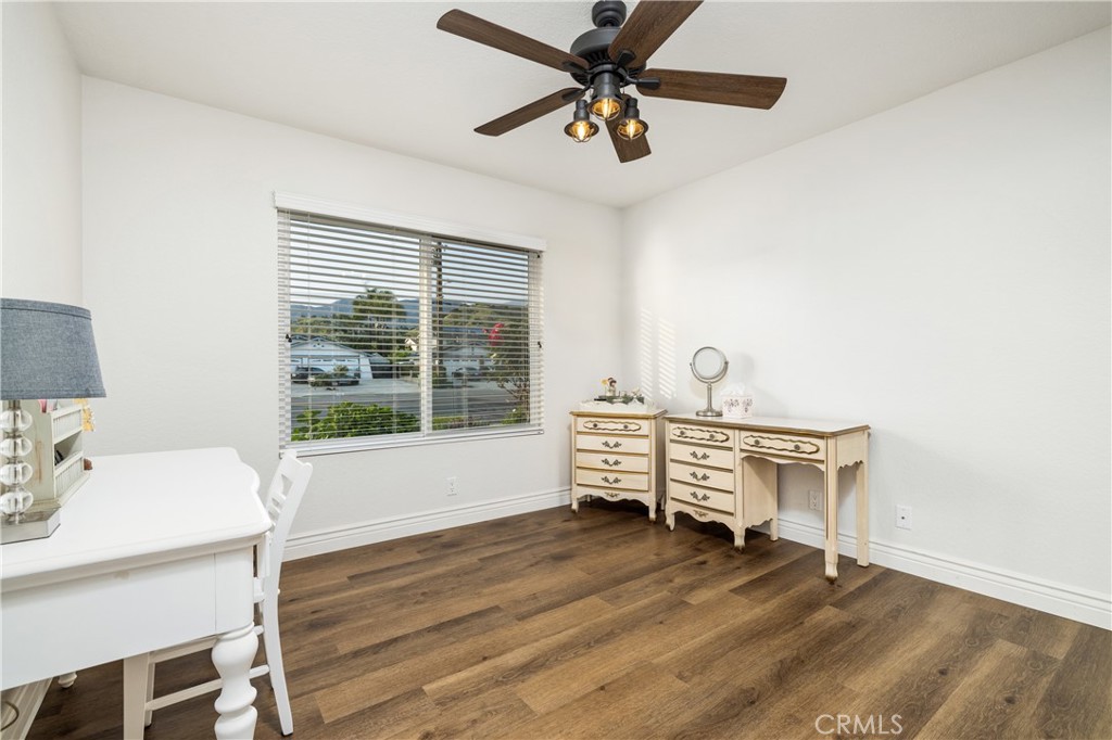 2126 Baseline Road La Verne, CA 91750 - Photo 25 of 39 a view of a workspace with furniture and a window