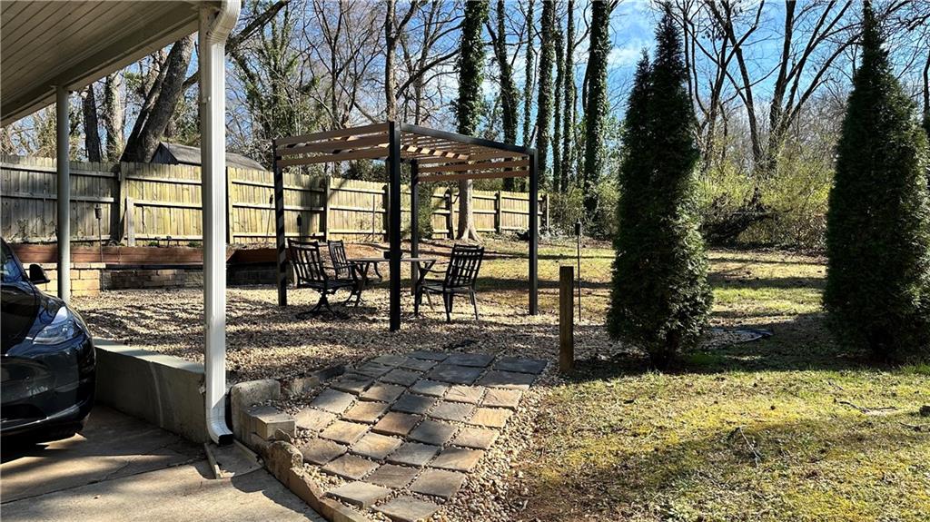 1770 Springview Road Northwest Atlanta, GA 30314 - Photo 26 of 30 a view of a backyard
