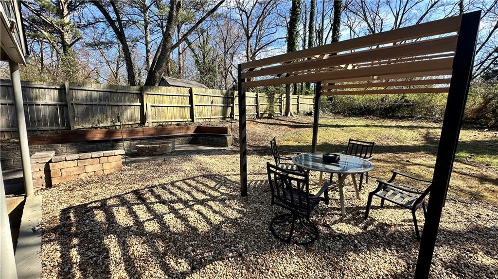 1770 Springview Road Northwest Atlanta, GA 30314 - Photo 28 of 30 a view of outdoor space with seating area