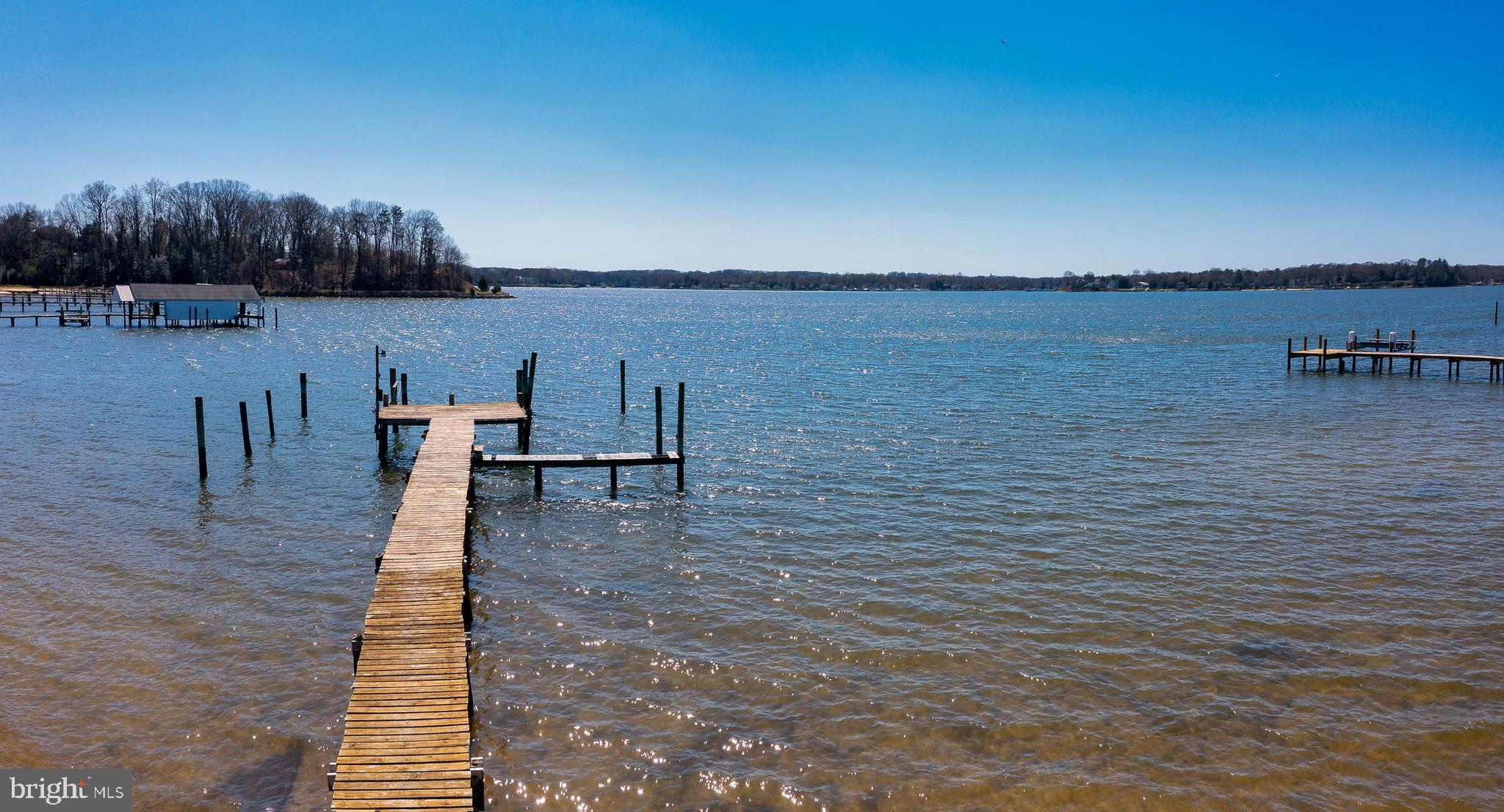 266 North Ferry Point Road Pasadena, MD 21122 - Photo 27 of 42 View from beach house