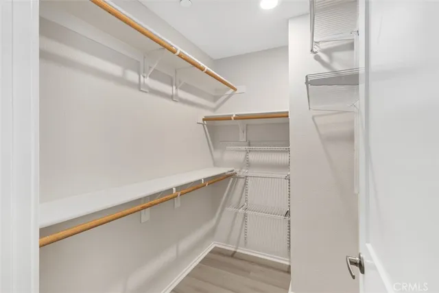 a view of walk in closet