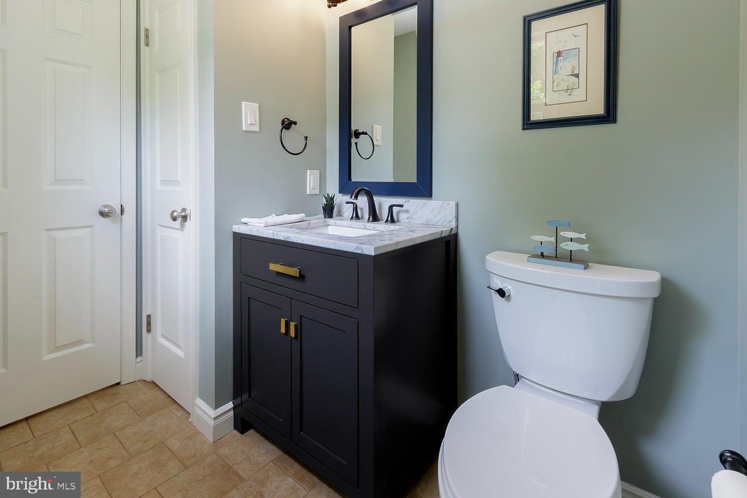 6 Cobblestone Lane Shamong, NJ 08088 - Photo 16 of 36 Updated powder room with easy access to pool