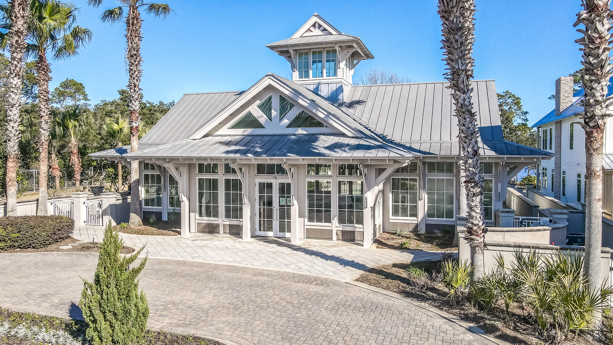 10 Inlet Cove Inlet Beach, FL 32461 - Photo 43 of 47 a front view of a house with a garden