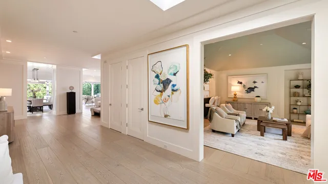 a view of a living room