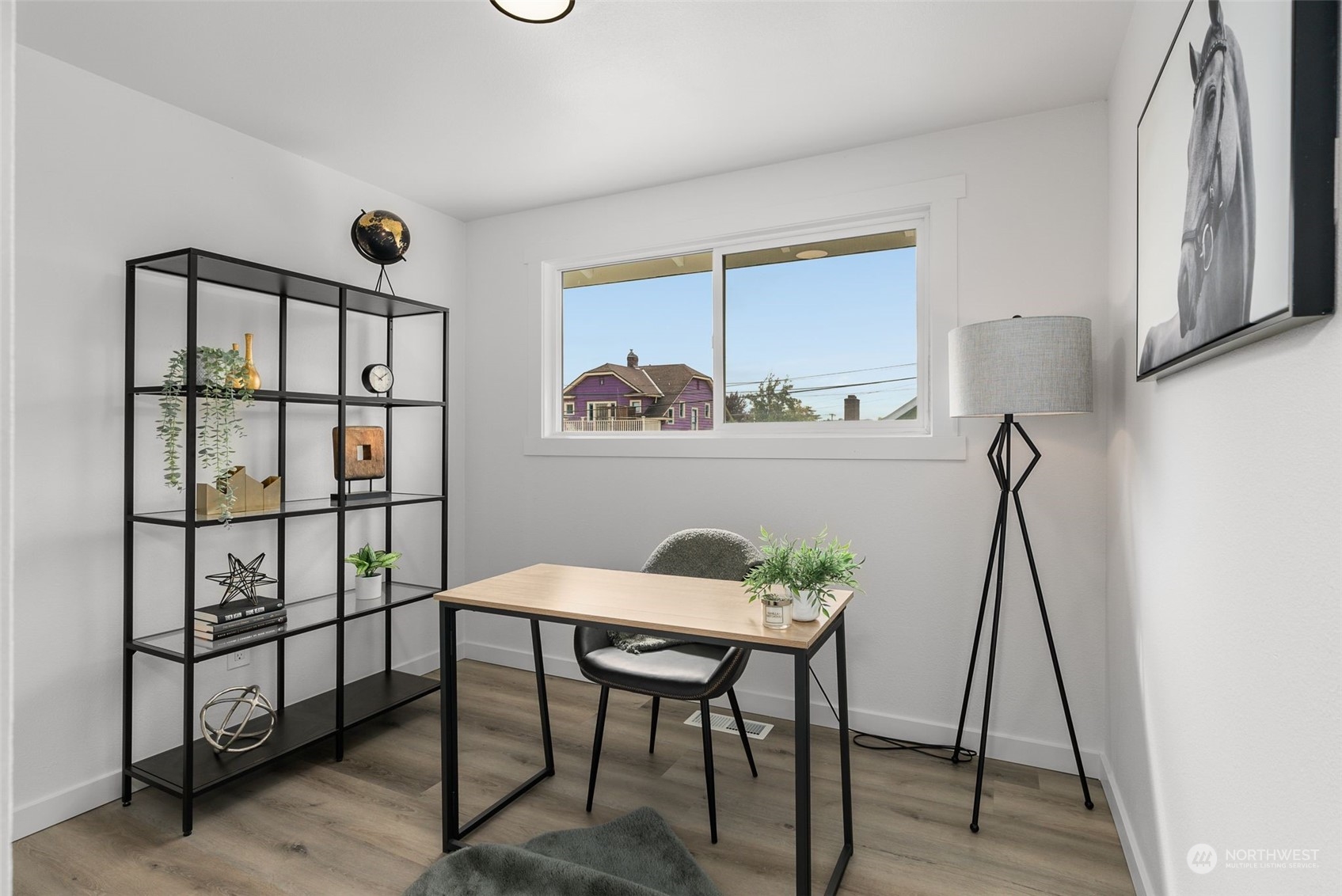 3932 South Morgan Street Seattle, WA 98118 - Photo 18 of 40 a view of a workspace with furniture and a window