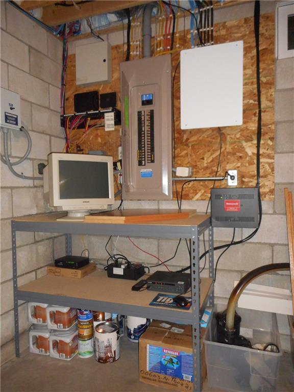 130 Vance Road New Castle, PA 16102 - Photo 18 of 25 200 amp electrical service and full security system on house and out buildings. Whole house wired for network/Ethernet.