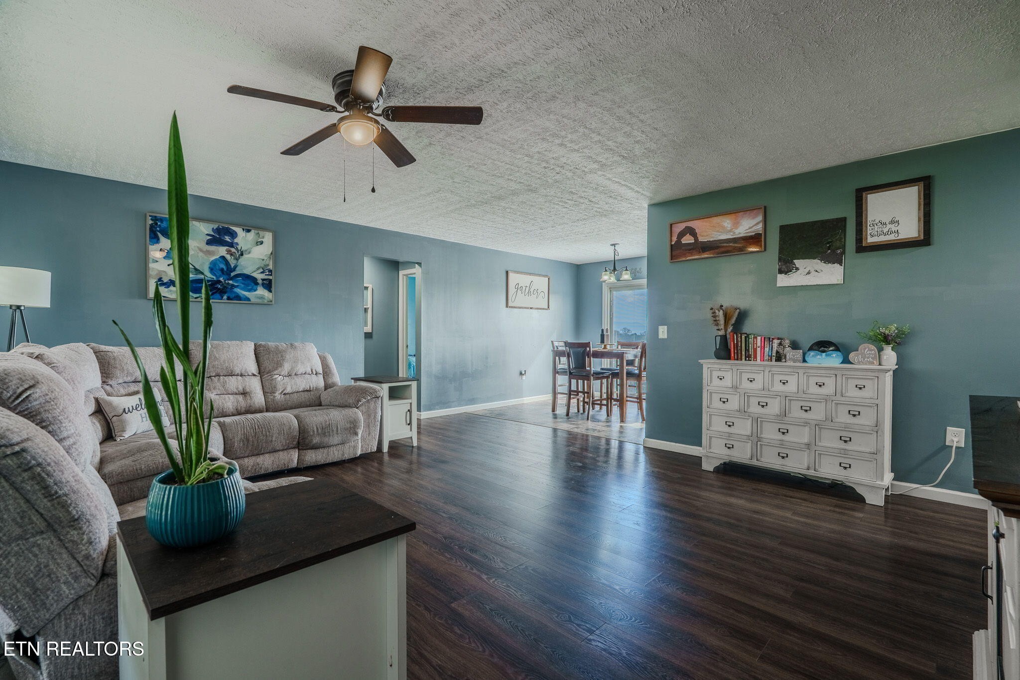 3215 Smith Road White Pine, TN 37890 - Photo 3 of 28 a living room with furniture and a wooden floor
