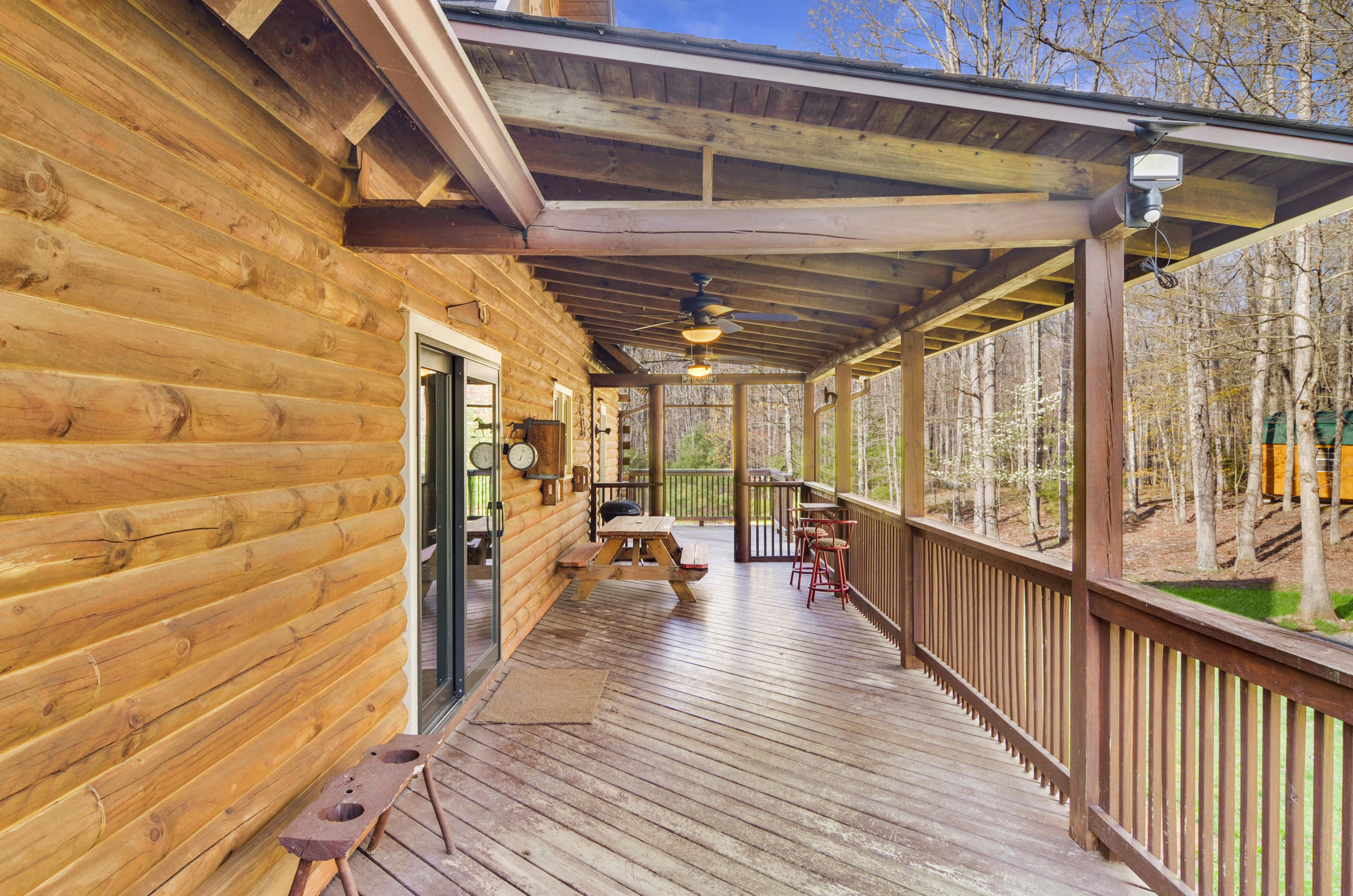 8605 Mill Branch Road Covington, VA 24426 - Photo 28 of 29 Back Deck