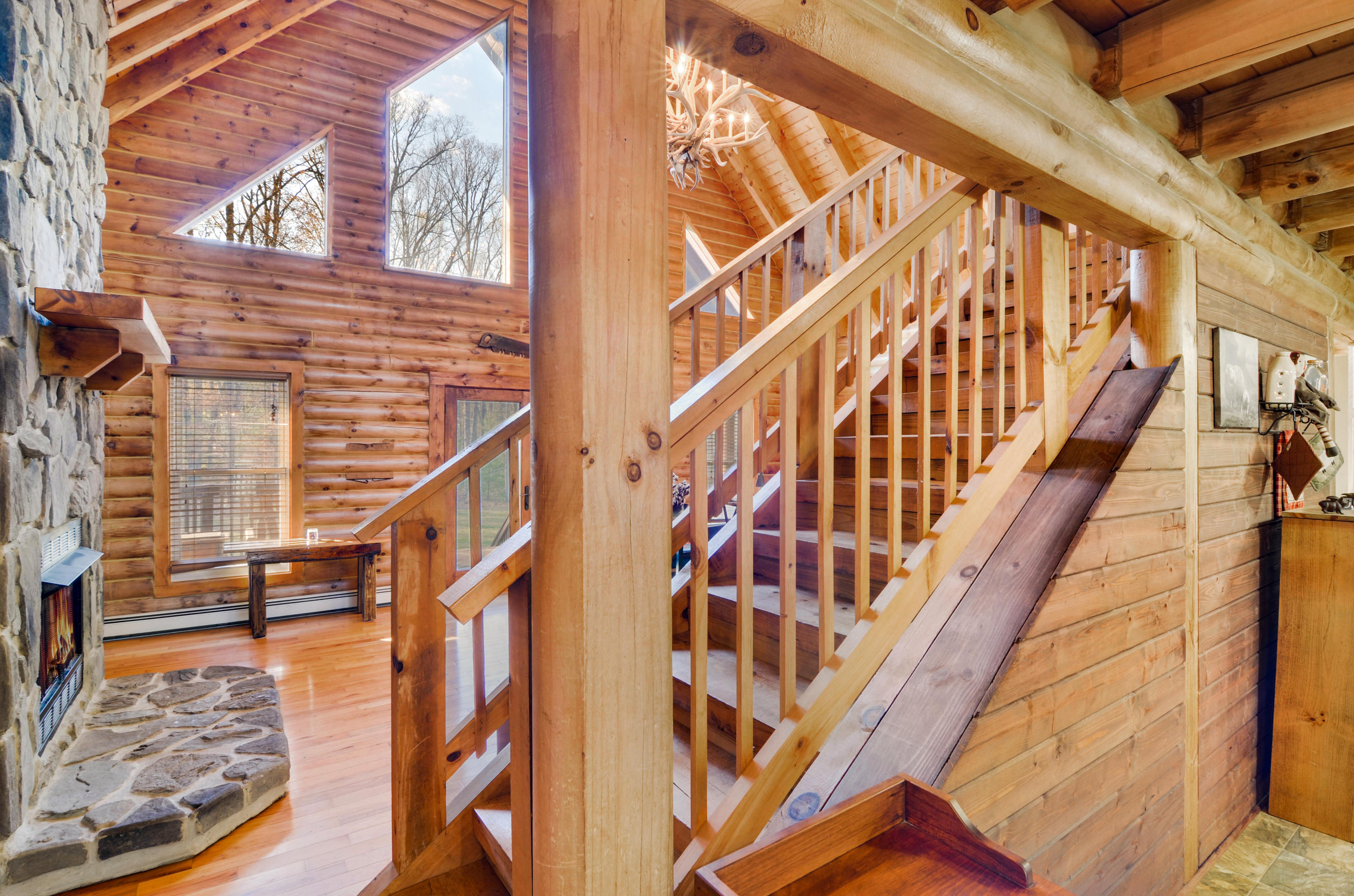 8605 Mill Branch Road Covington, VA 24426 - Photo 8 of 29 Staircase