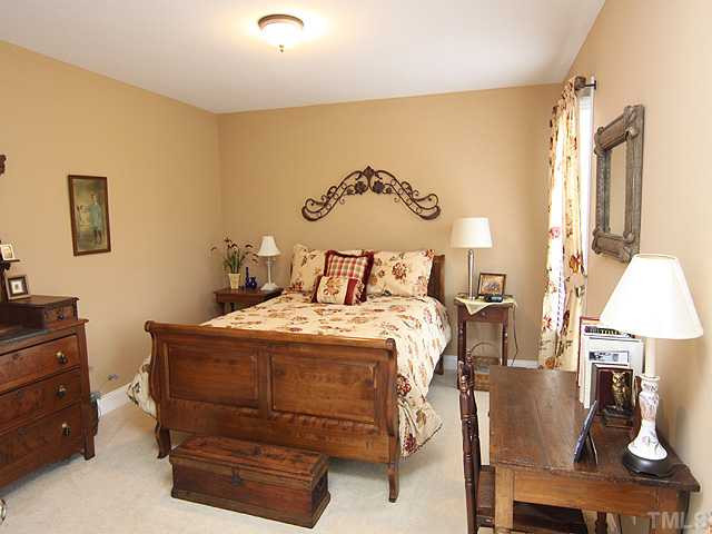 2500 Happy Lane Raleigh, NC 27614 - Photo 12 of 23 Light and bright secondary bedroom has view of clocktower. Bedroom
