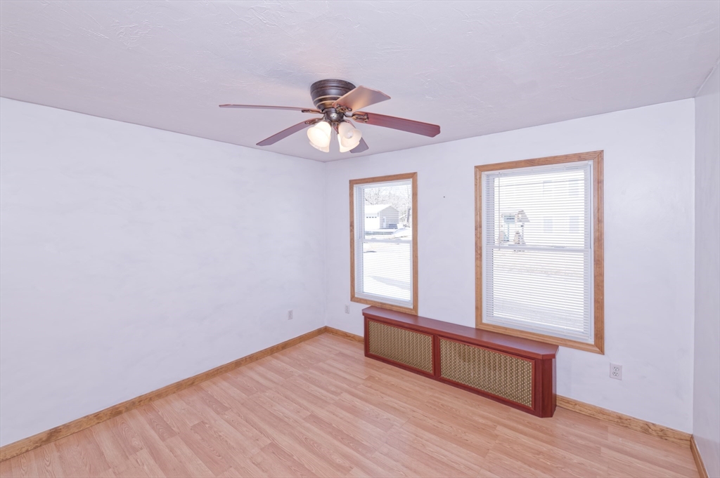 51 Brandon Road Dudley, MA 01571 - Photo 15 of 42 a view of room with hardwood floor and ceiling fan