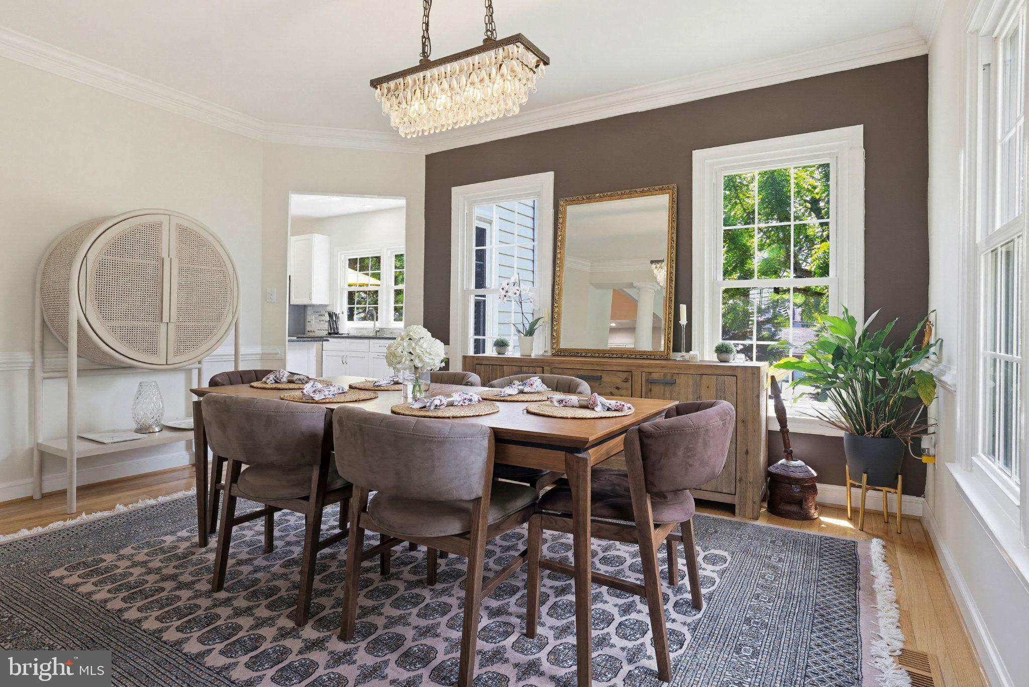 6732 Churchill Road McLean, VA 22101 - Photo 12 of 61 Elegant dining space with natural light.